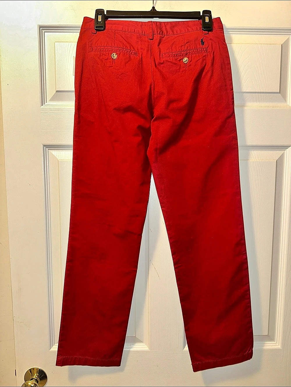 NWT Boy’s Polo Ralph Lauren Straight Leg Pants in Red  - Size 16